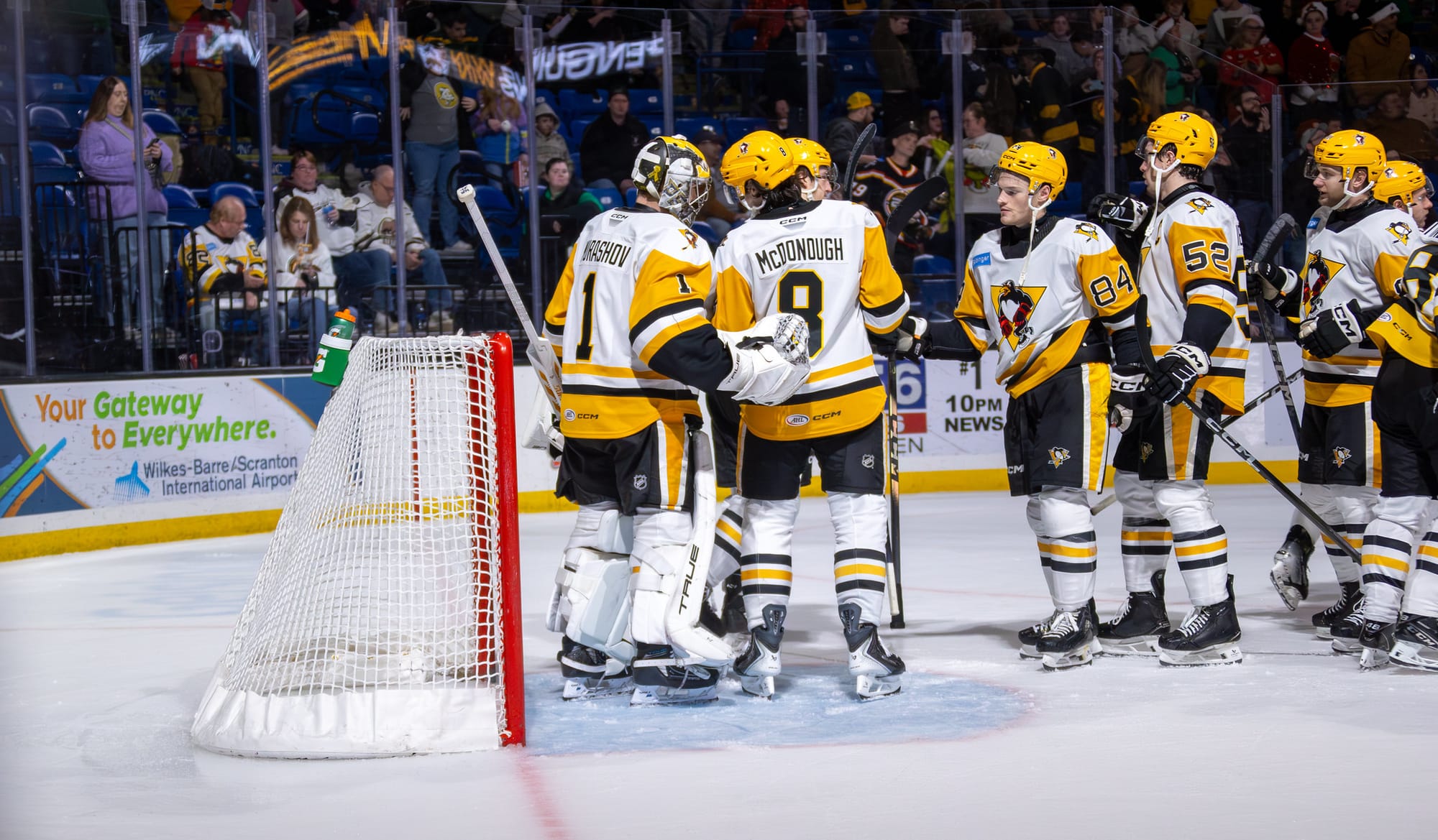 Game Story: Hershey - 1 at W-B/Scranton - 3 (12/21/25)