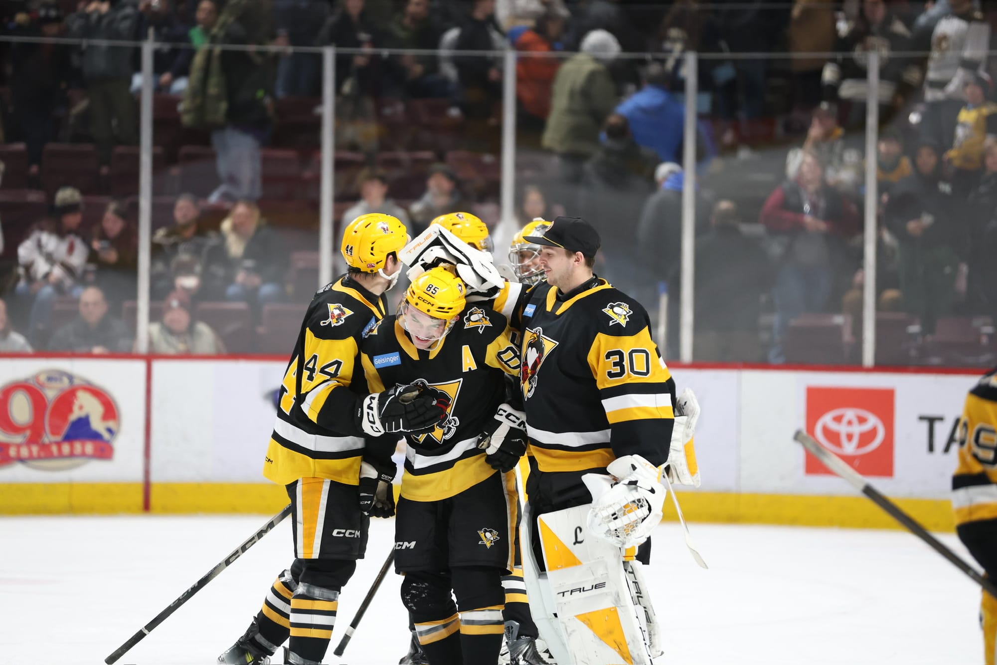 Game Story: W-B/Scranton - 4 at Hershey - 3 (OT) 2/7/26
