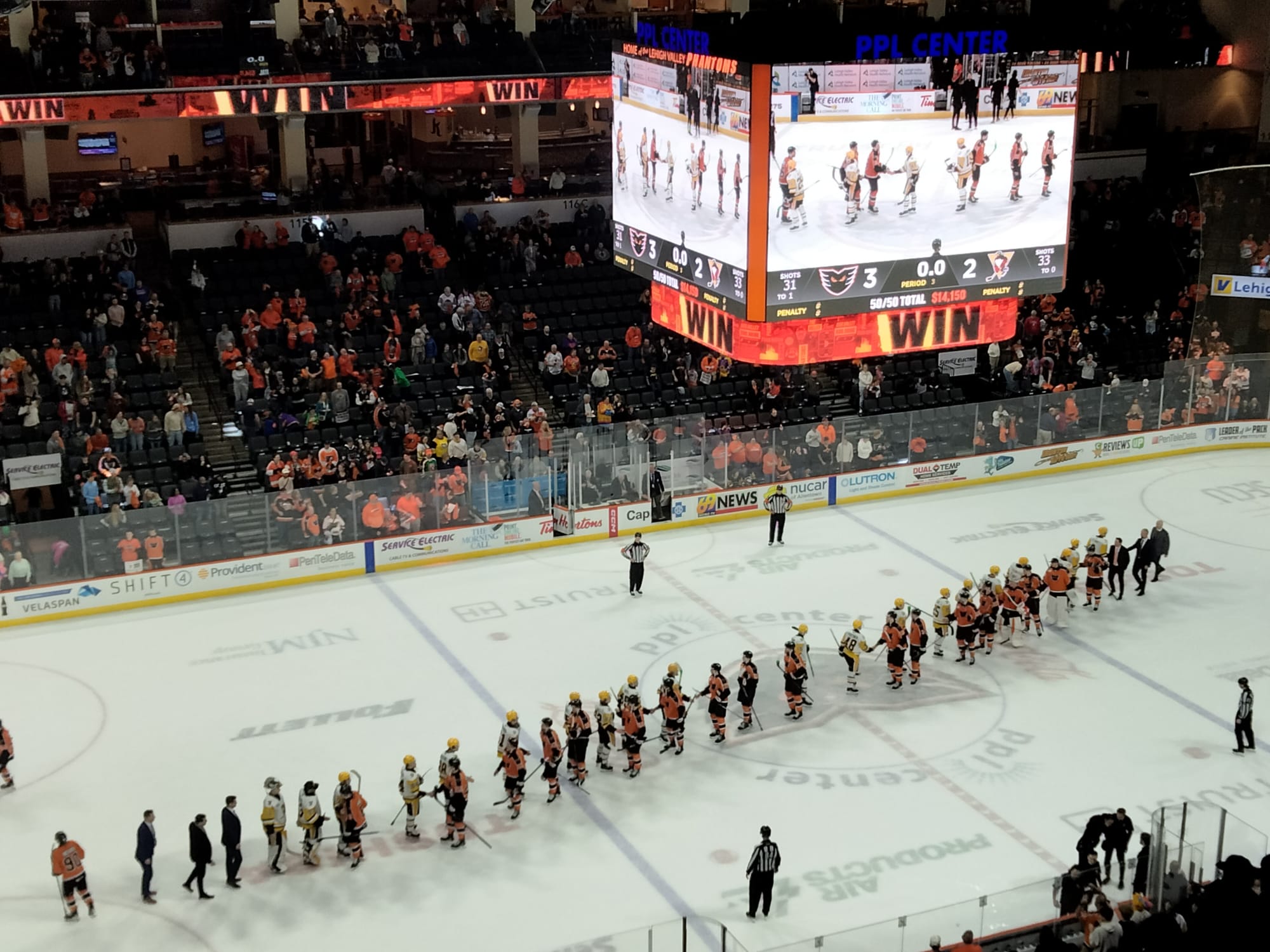 2025 Calder Cup Playoffs: Game 2, W-B/Scranton - 2 at Lehigh Valley - 3 (4/25/25)