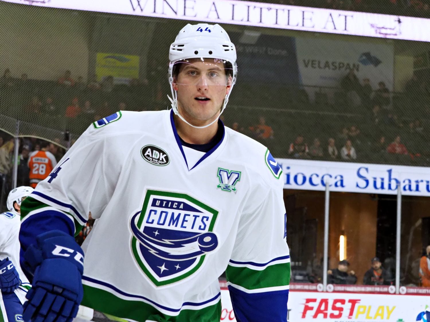 Adam Comrie's New AHL Home With Utica