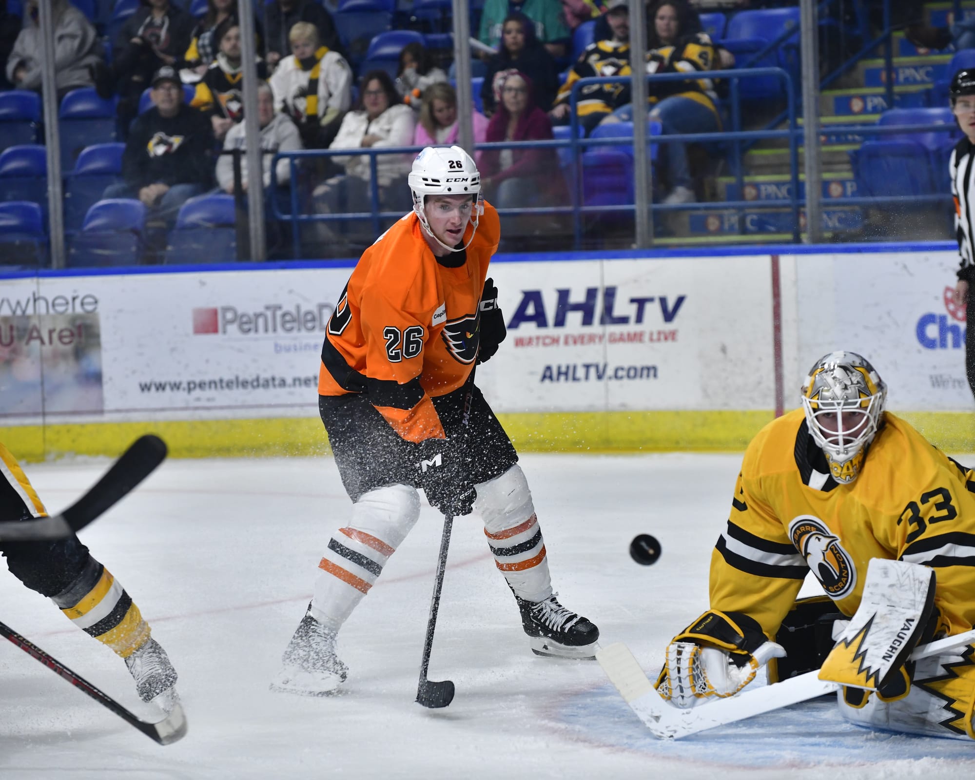 AHL Preseason 2022: Lehigh Valley - 0  at W-B/Scranton - 2 (10/7/21)