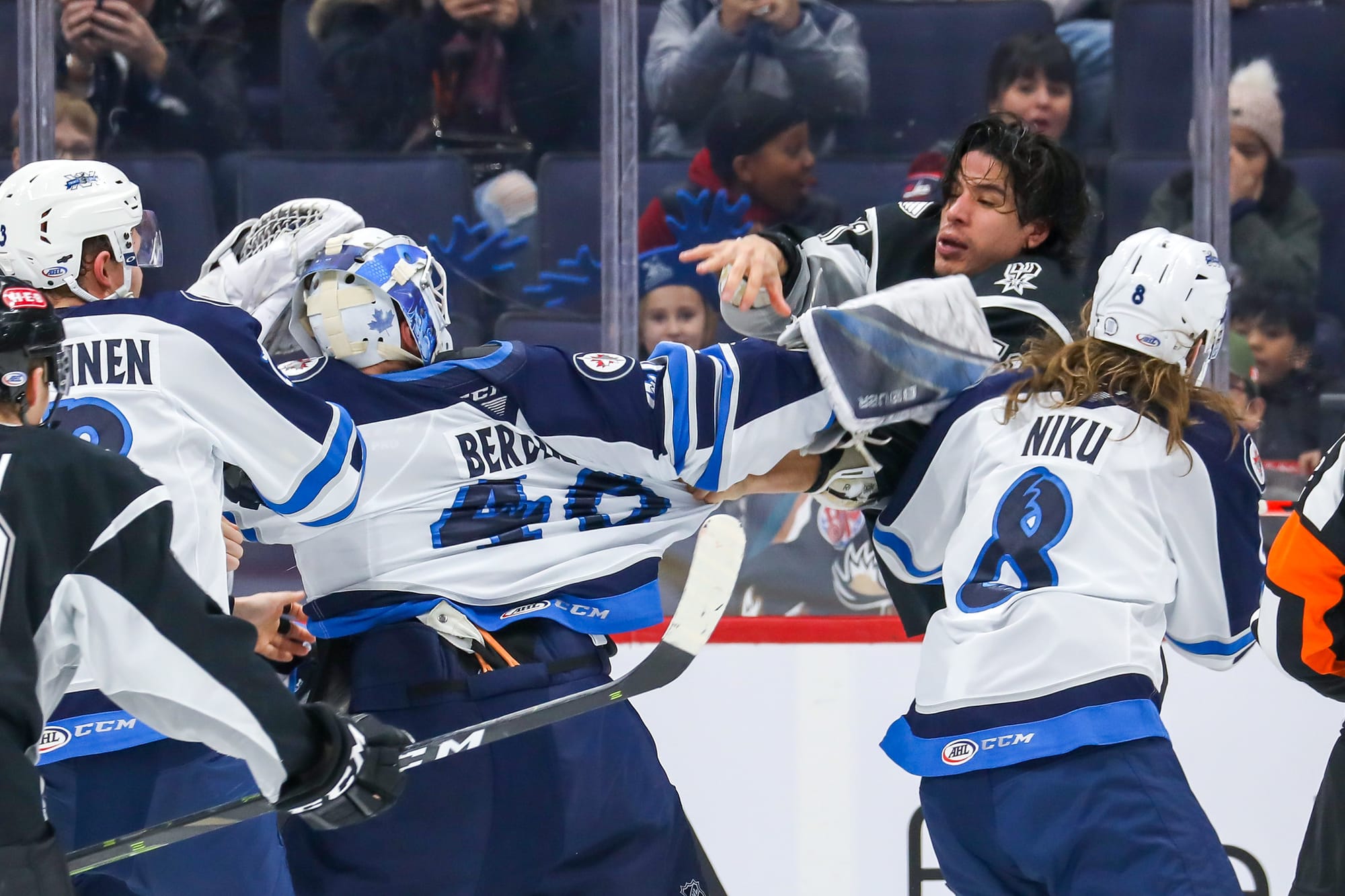 An Almost Fight, An Almost Goalie Goal & Strong Play In Net Has Rookie Mikhail Berdin Turning Heads