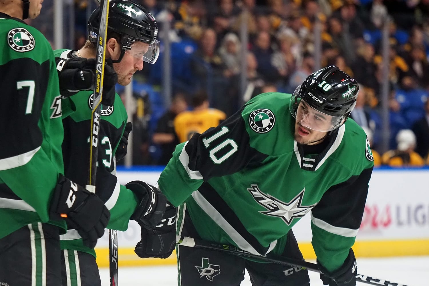 Caamano Helping Guide Young Team, Working Back to NHL with Texas Stars