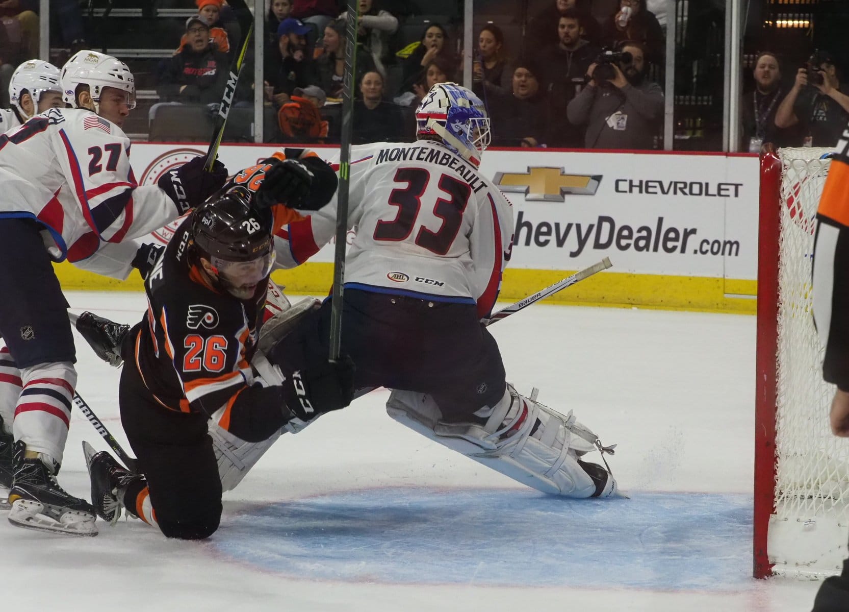 Game 52 Recap: Phantoms Surge Continues In Springfield in Big Win, Move to First Place