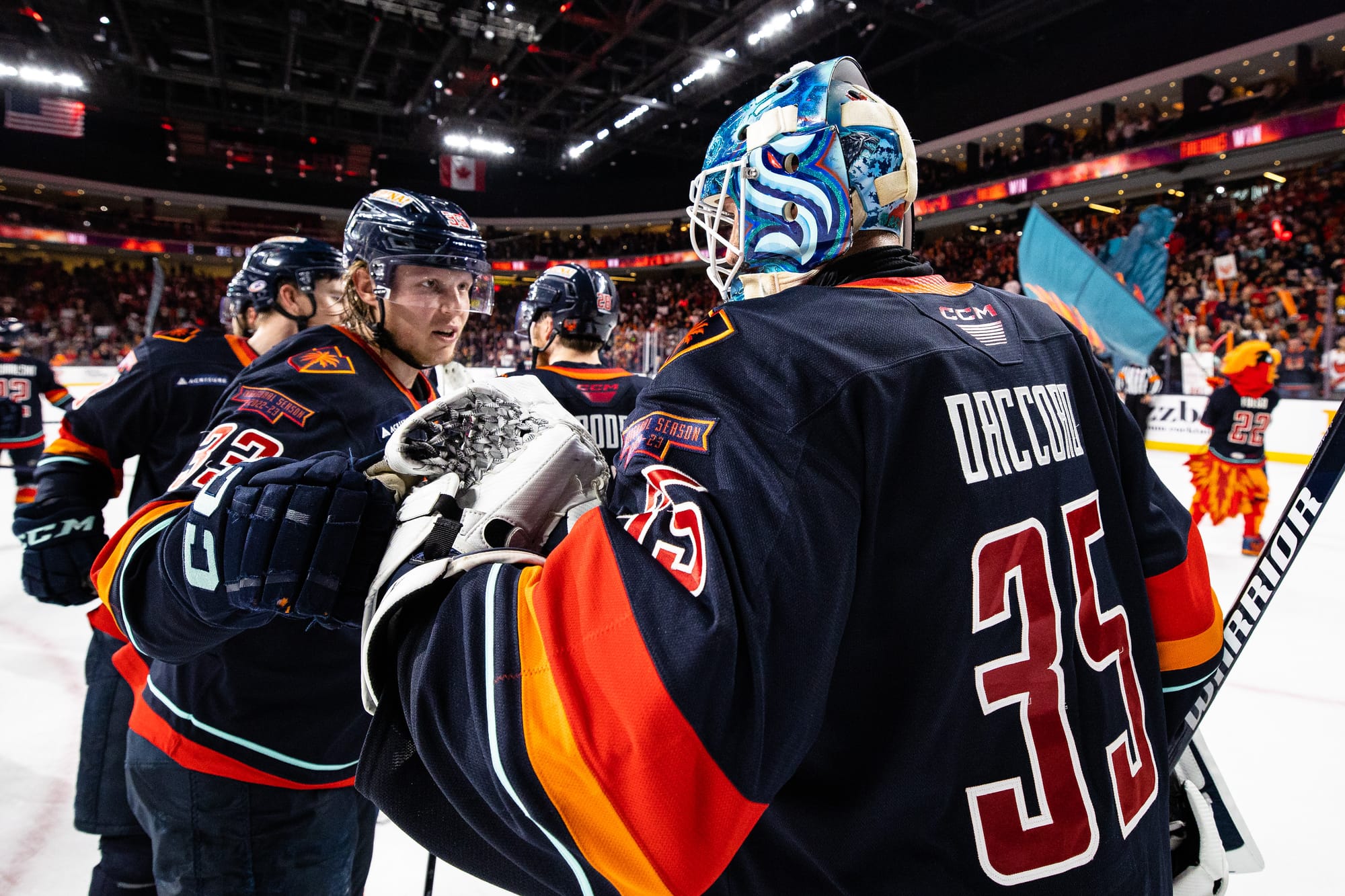 GAME STORY 2023 Calder Cup Finals Game 2: Hershey - 0 at Coachella Valley - 4