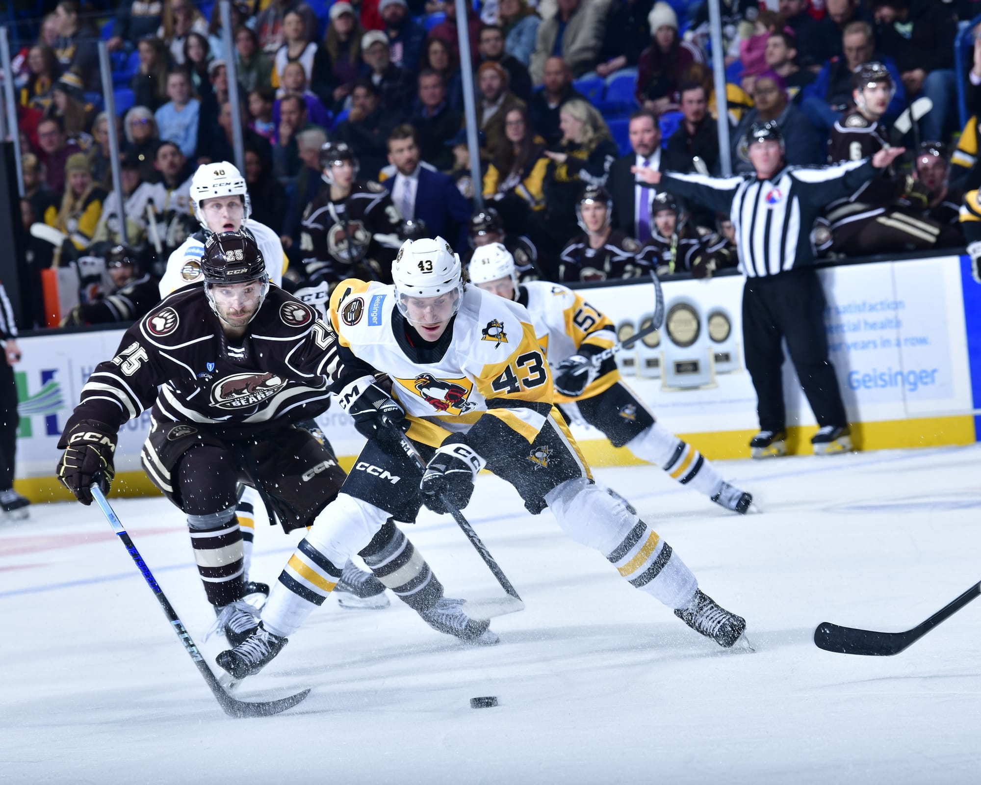 Game Story: Hershey - 5 at W-B/Scranton - 4 (OT) 11/15/23
