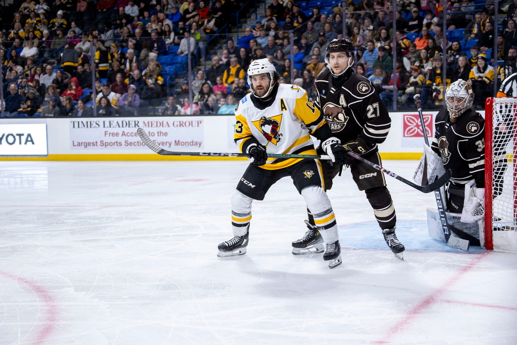 Game Story: W-B/Scranton - 1 at Hershey - 4 (2/23/24)