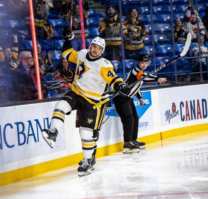 Houde Hoping to Continue Scoring Surge During Penguins Homestand