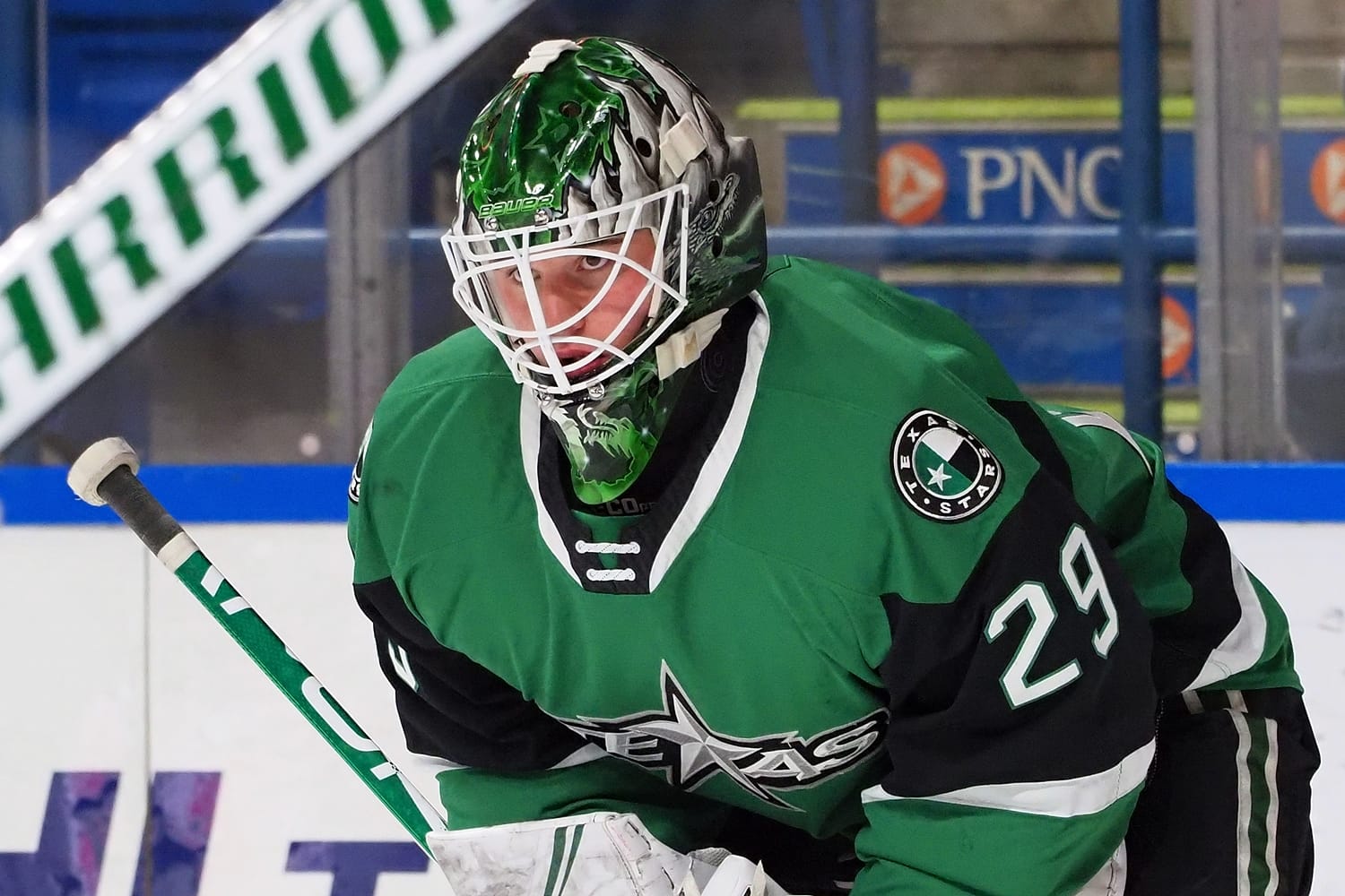 Jake Oettinger Mastering Heavy Workload in Texas Stars’ Playoff Race