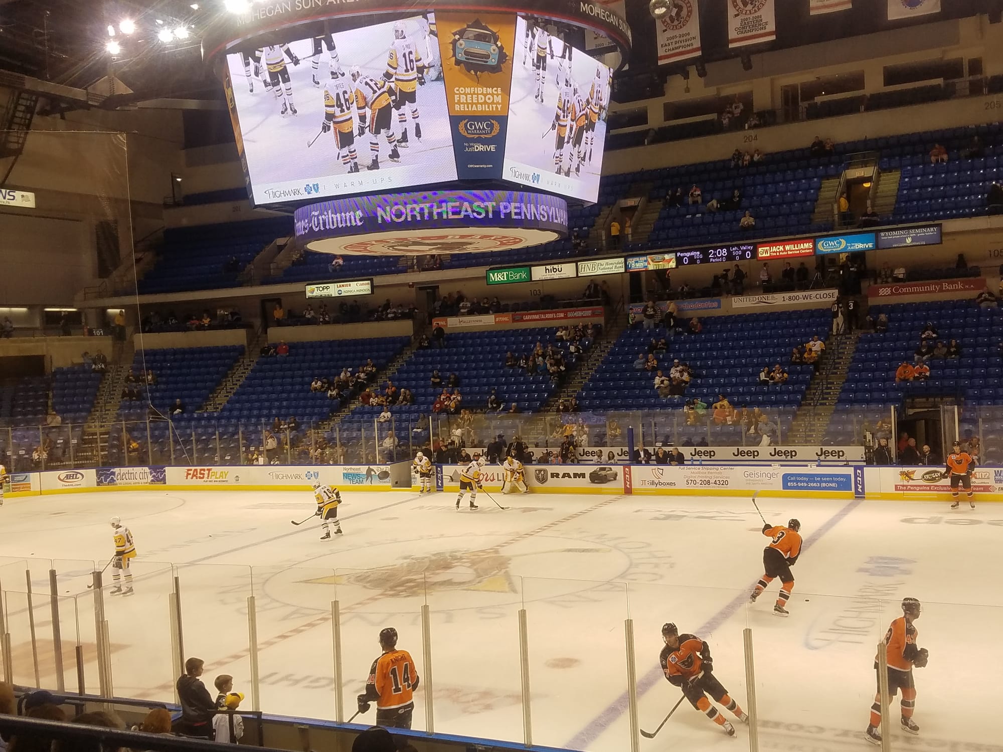 Penguins Shutout Phantoms