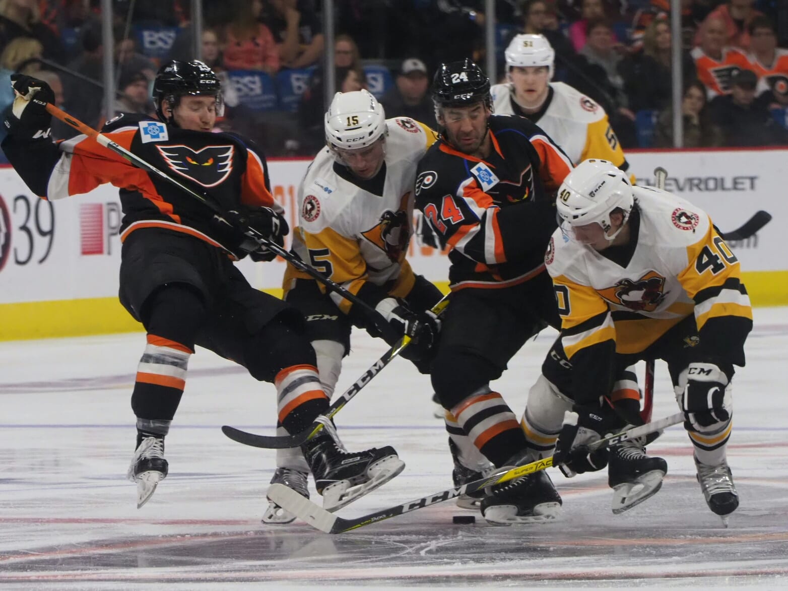 Phantoms Shutout By Penguins... Again