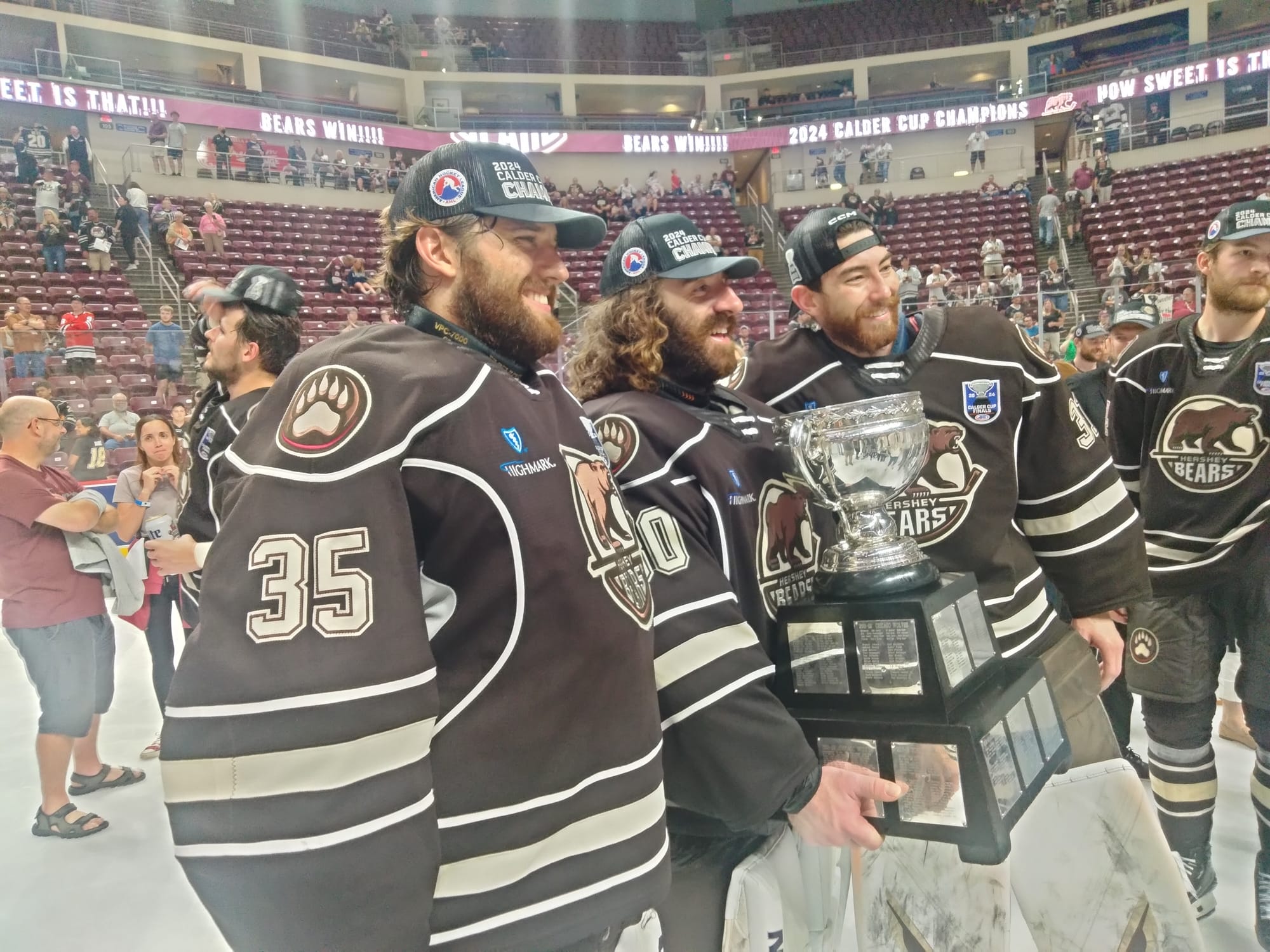REACTIONS: 2024 Calder Cup Champion Hershey Bears