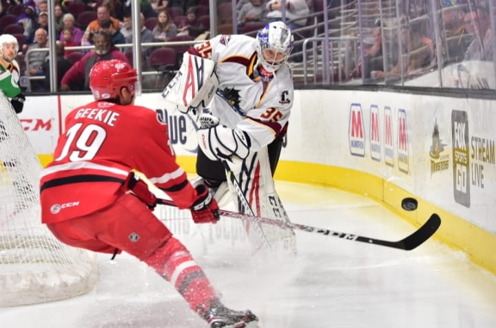 Vehvilainen Shining Early For Cleveland Monsters