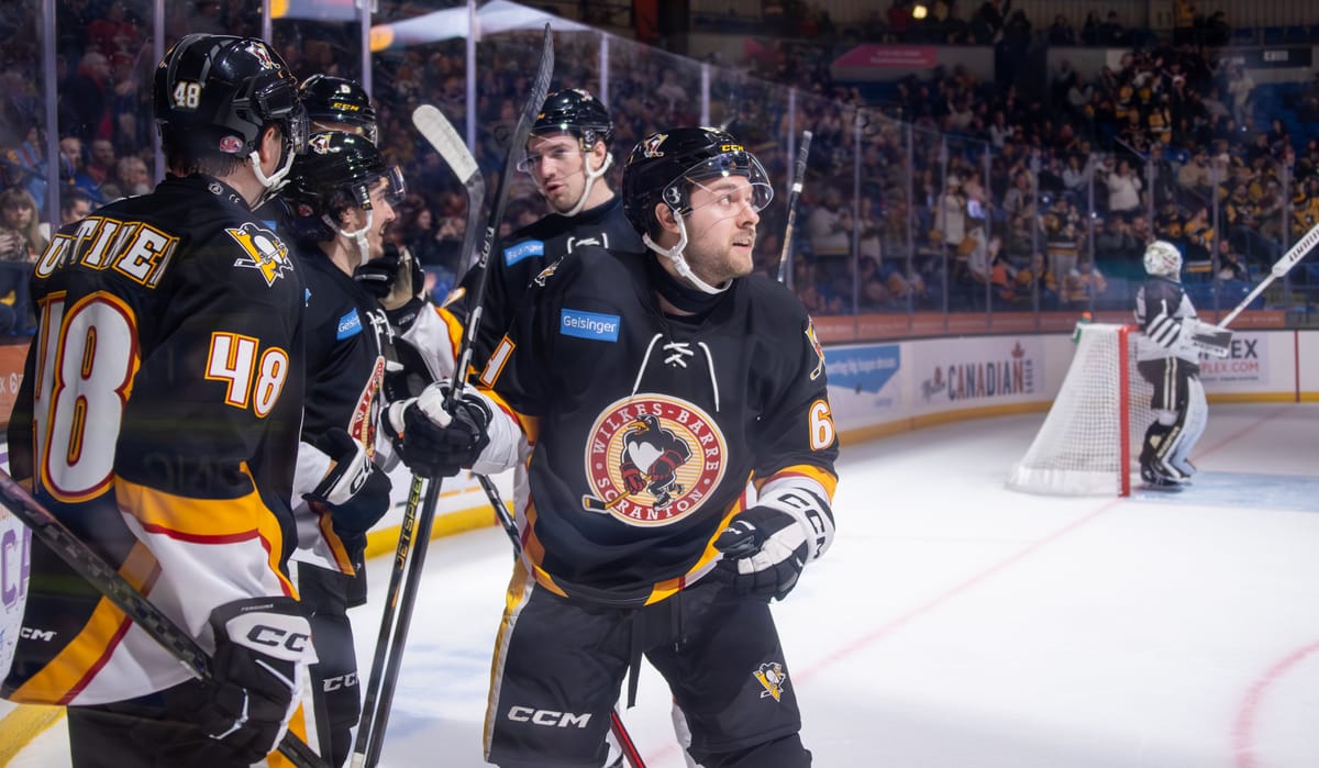 Game Story: Hershey - 2 at W-B/Scranton - 5 (12/27/25)