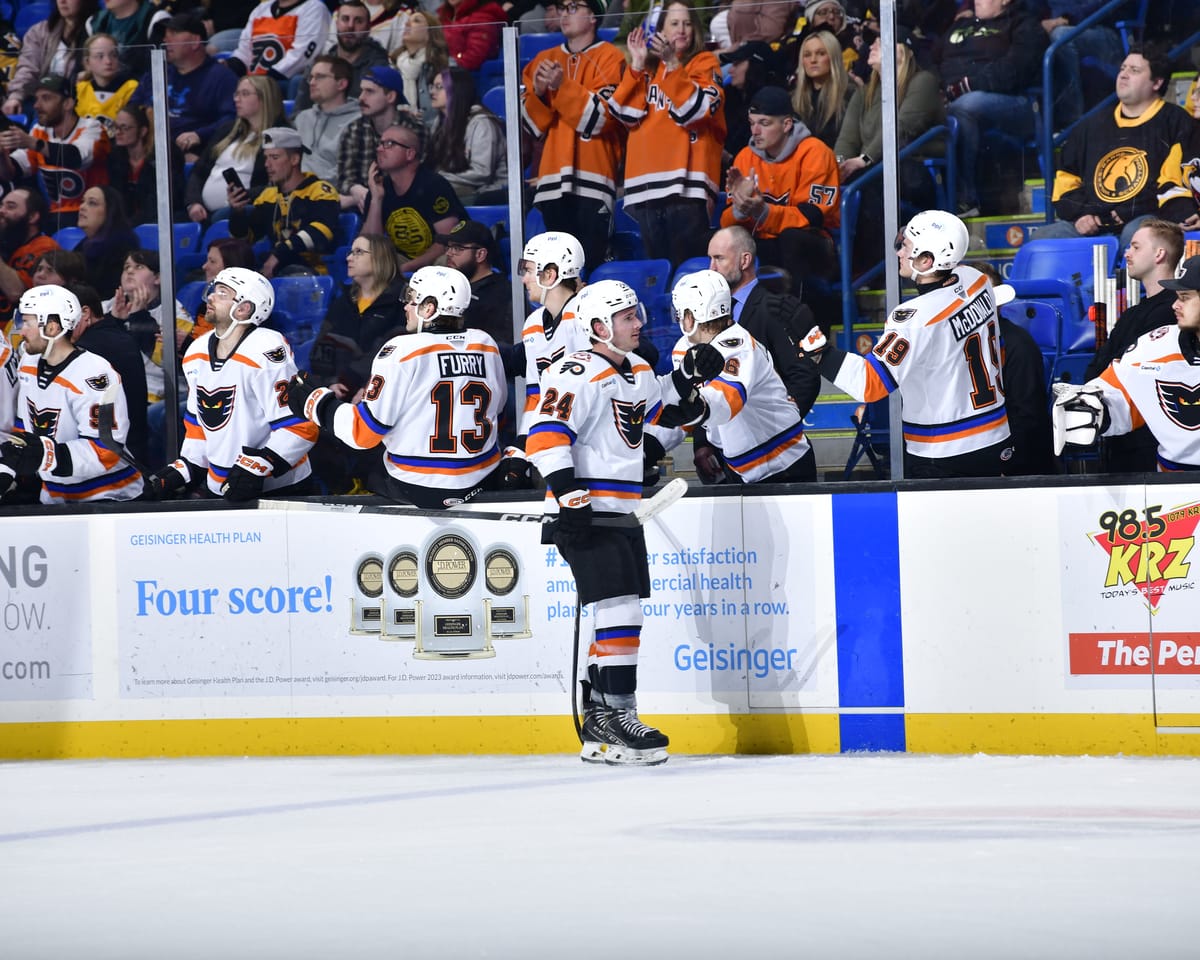 2024 Calder Cup Playoffs: Game 1, Lehigh Valley - 2 at W-B/Scranton - 1 (4/24/24)