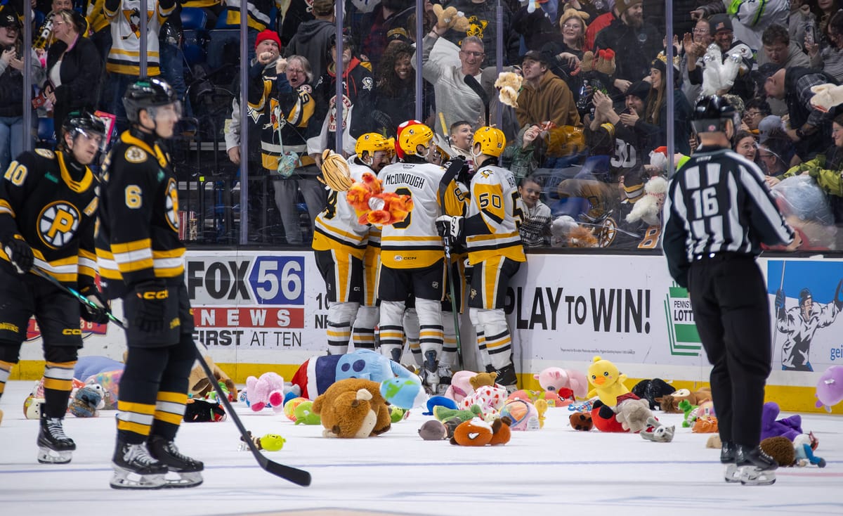 Game Story: Providence - 1 at W-B/Scranton - 2 (OT) 12/13/25