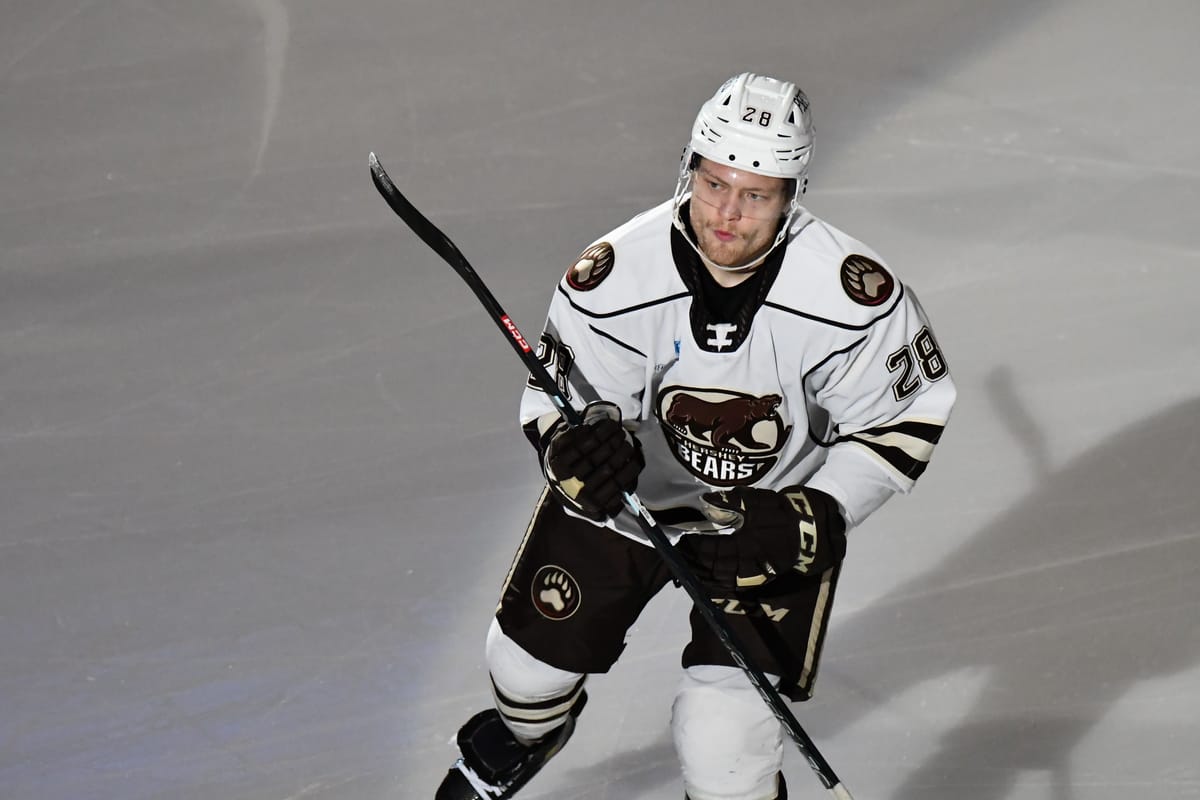 2023 AHL All-Stars: Ethen Frank (Hershey Bears)