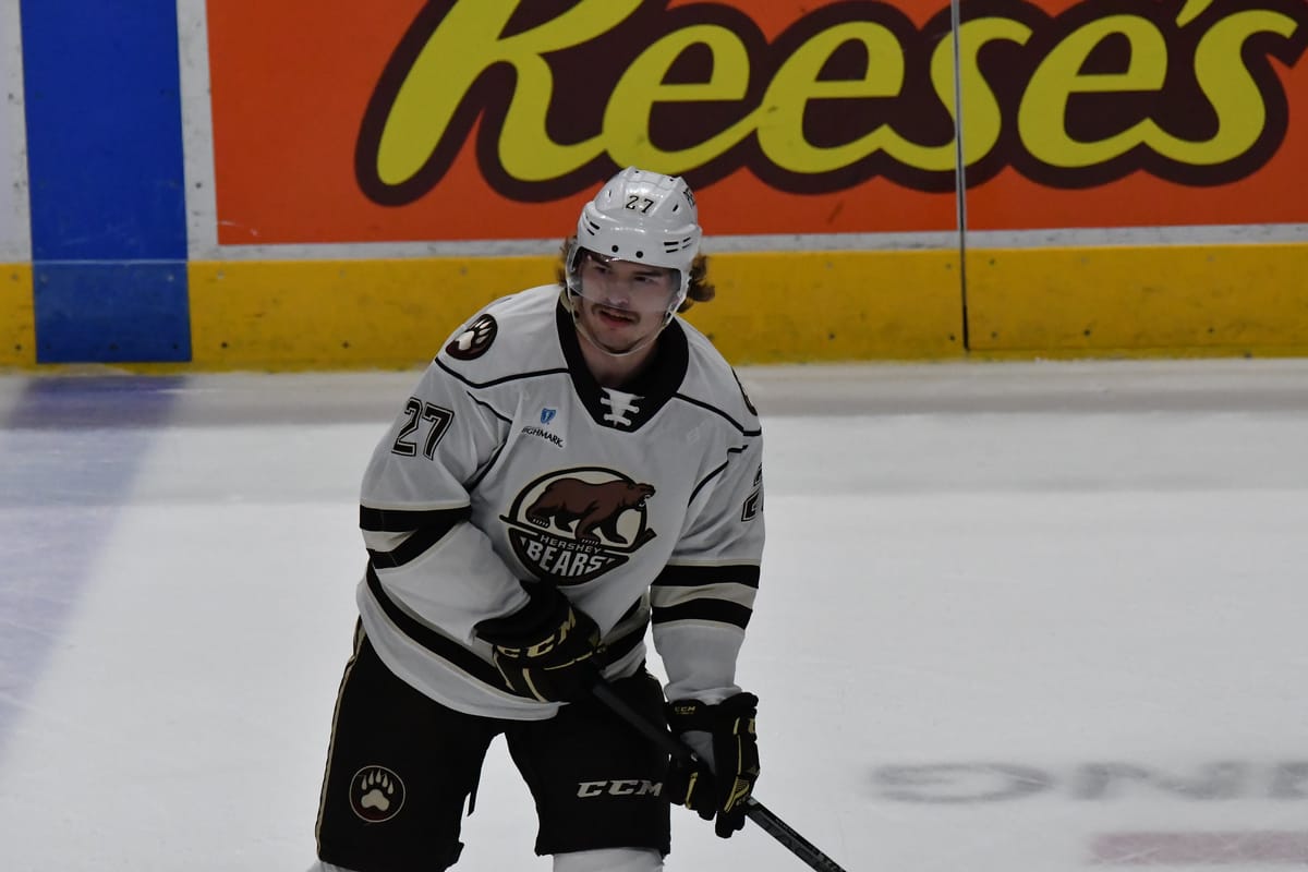 Alexeyev Returns to Capitals After Concluding Conditioning Stint In Hershey