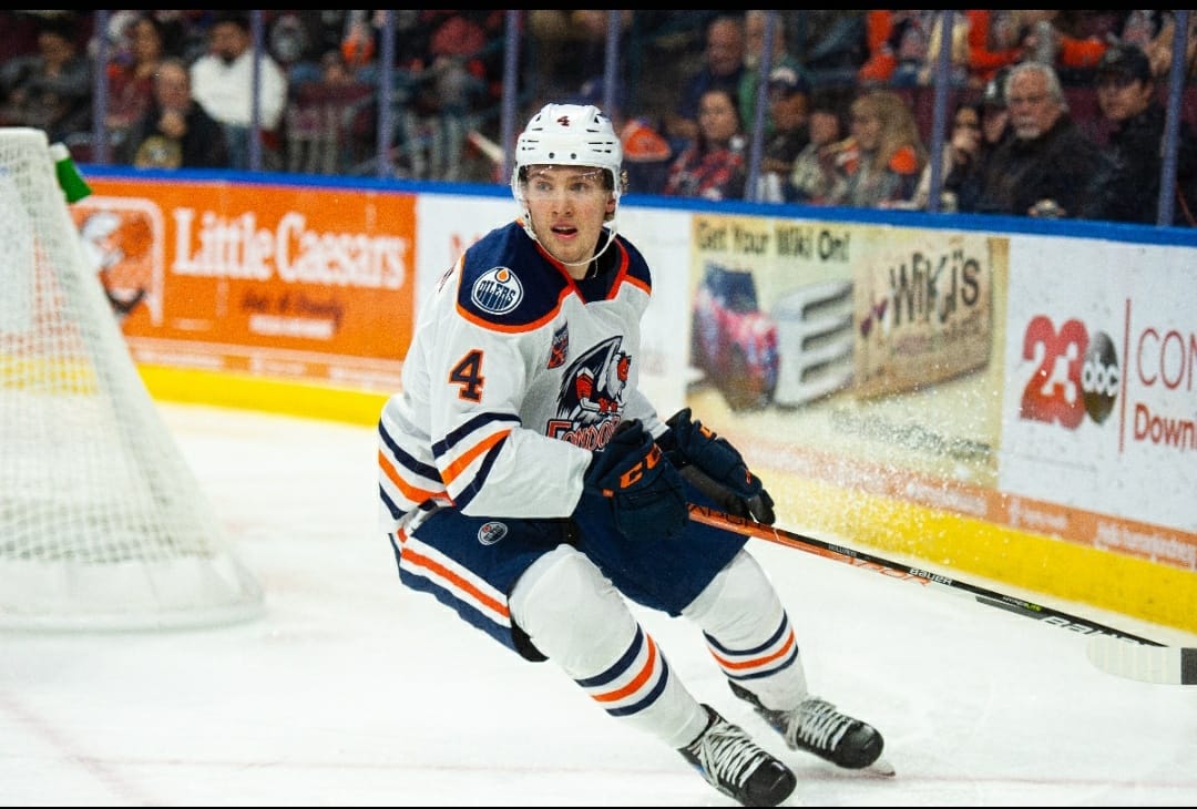 All Eyes On Holloway As Oilers Prospect Shines In AHL Debut