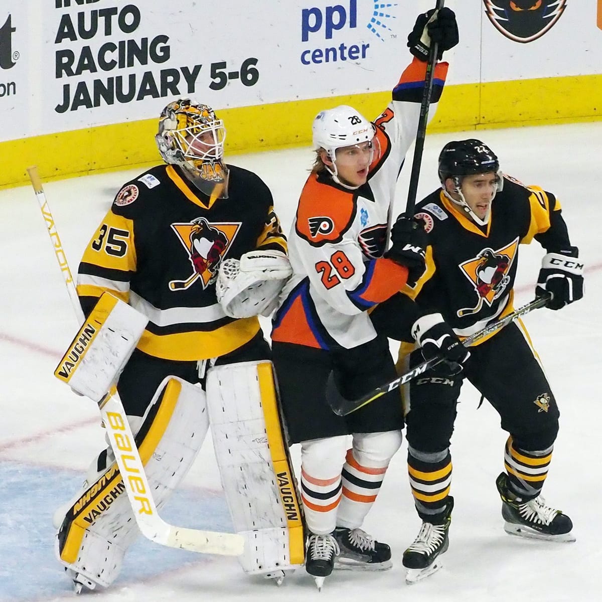 Game 47 Recap: Jarry, Penguins Hold Off Phantoms' Attack