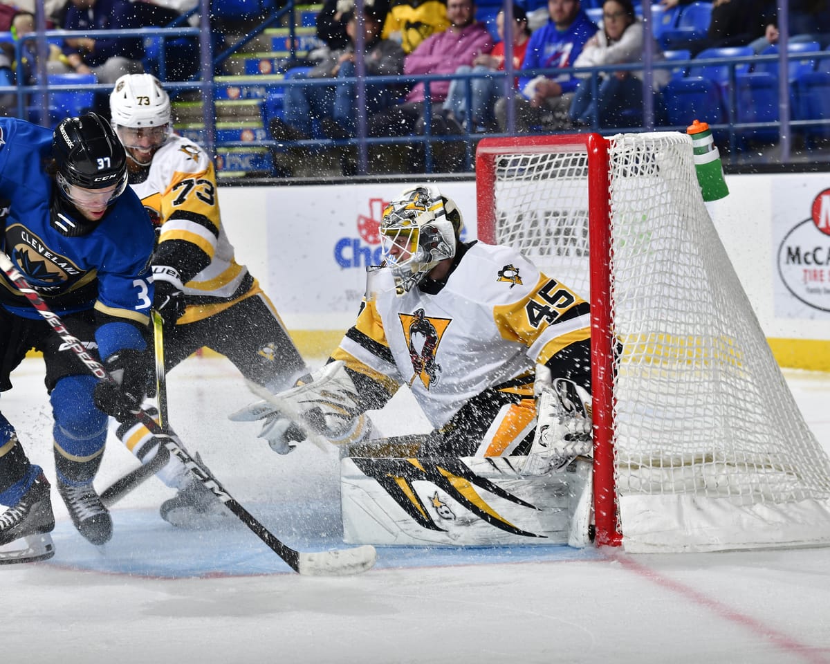 Game Story: Cleveland - 3 at W-B/Scranton - 5 (12/8/23)