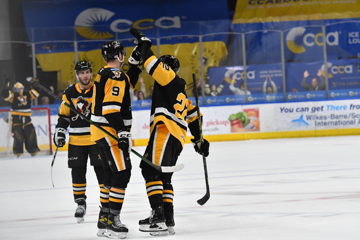 GAME STORY: Hershey - 0 at W-B/Scranton - 3 (Game 1 - 5/6/22)