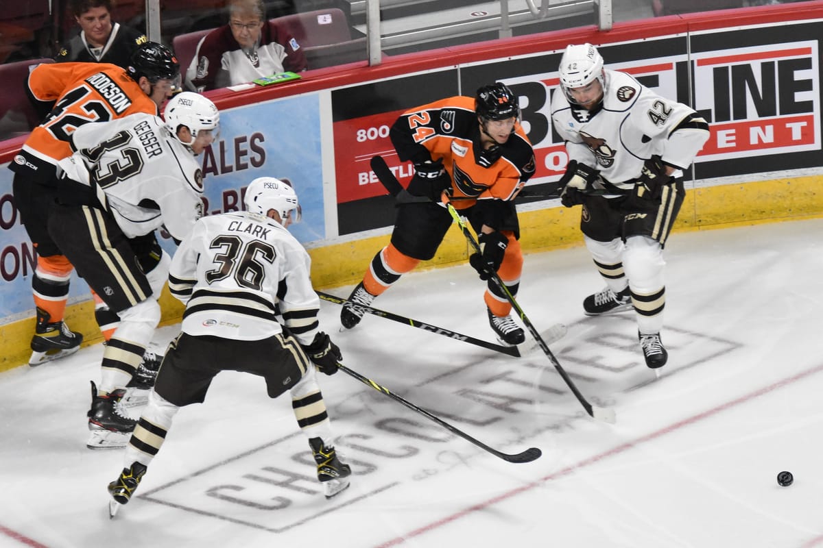 GAME STORY: Hershey - 3 at Lehigh Valley - 6 (2/11/22)
