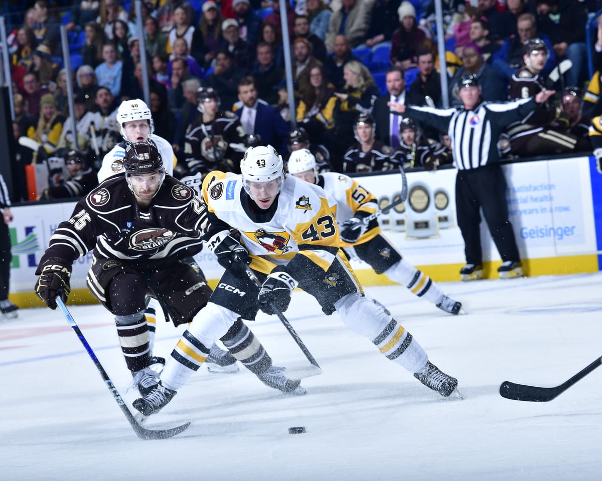 Game Story: Hershey - 5 at W-B/Scranton - 4 (OT) 11/15/23