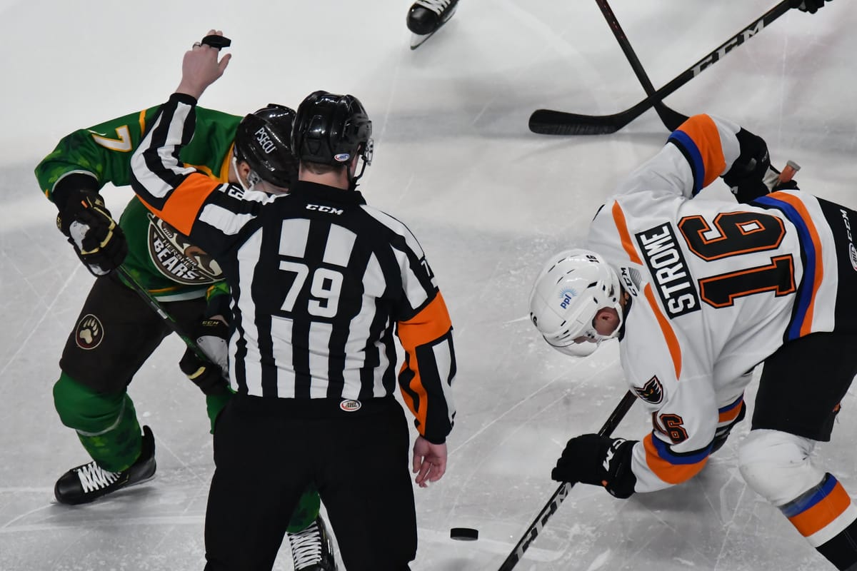 GAME STORY: Lehigh Valley - 0 at Hershey - 2 (3/14/22)