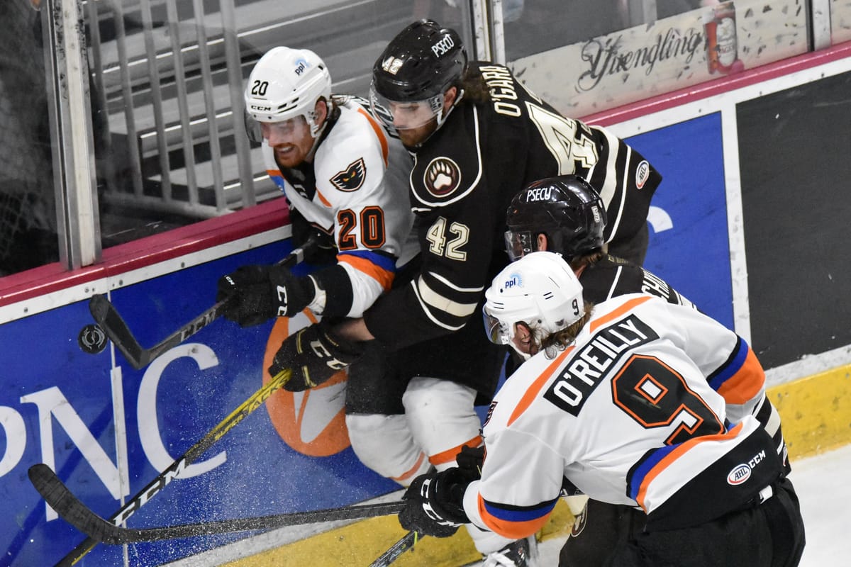 GAME STORY: Lehigh Valley - 0 at Hershey - 3 (5/8/21)