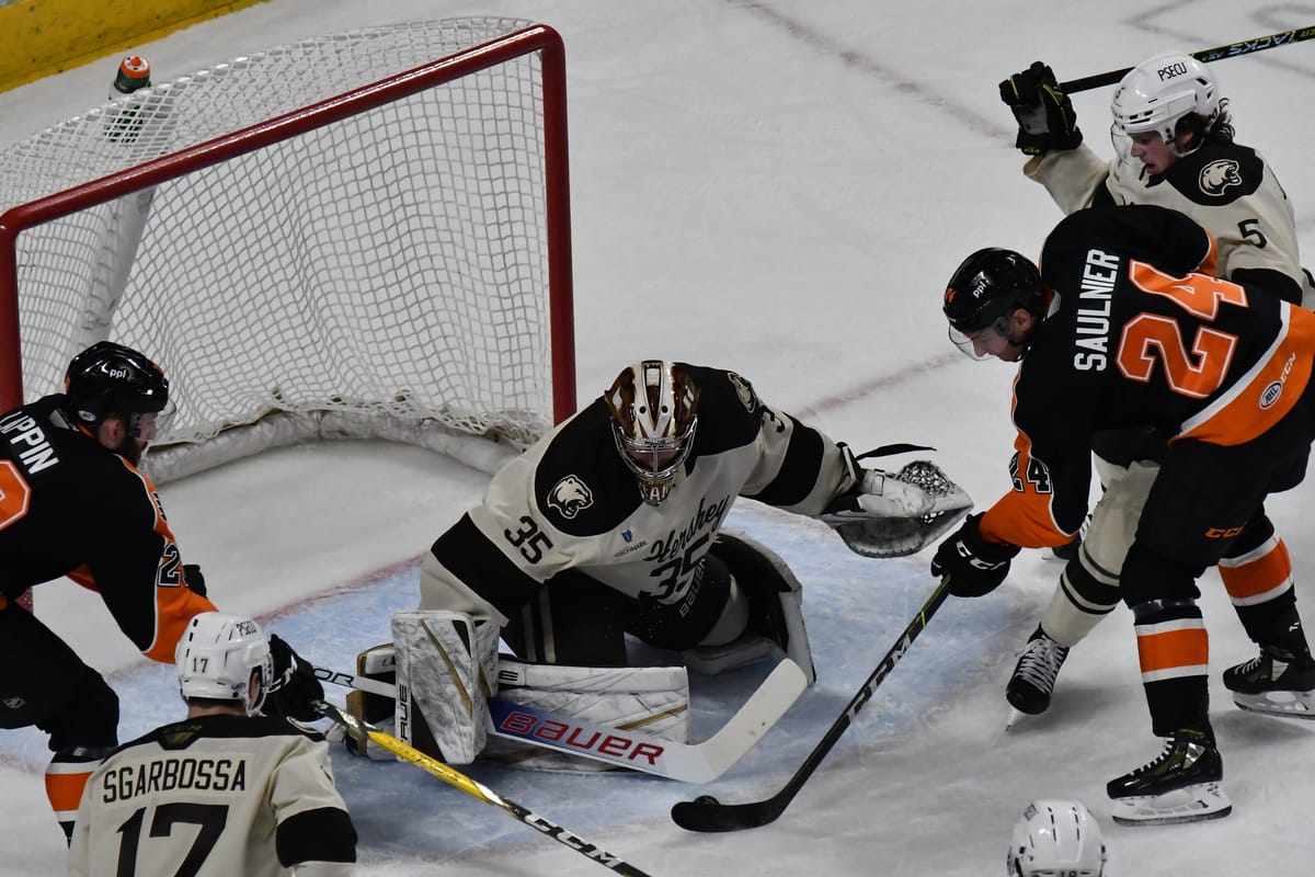 GAME STORY: Lehigh Valley - 0 at Hershey - 4 (3/8/22)
