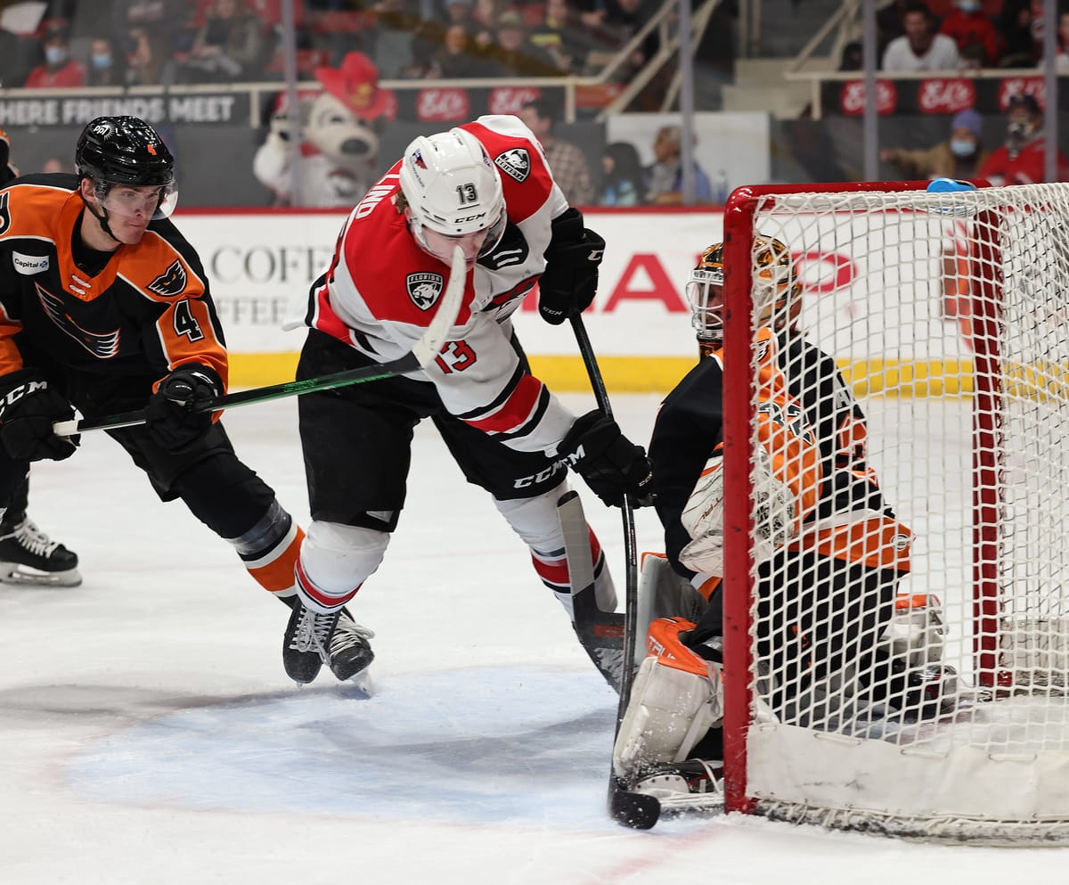 GAME STORY: Lehigh Valley - 1 at Charlotte - 4 (1/22/22)