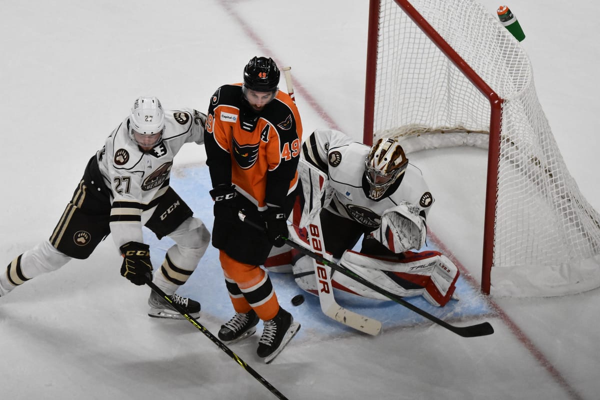 GAME STORY: Lehigh Valley - 1 at Hershey - 2 (10/17/21)