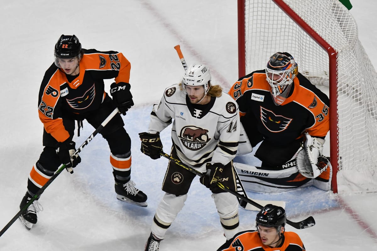 GAME STORY: Lehigh Valley - 3 at Hershey - 4 (OT) 1/5/22