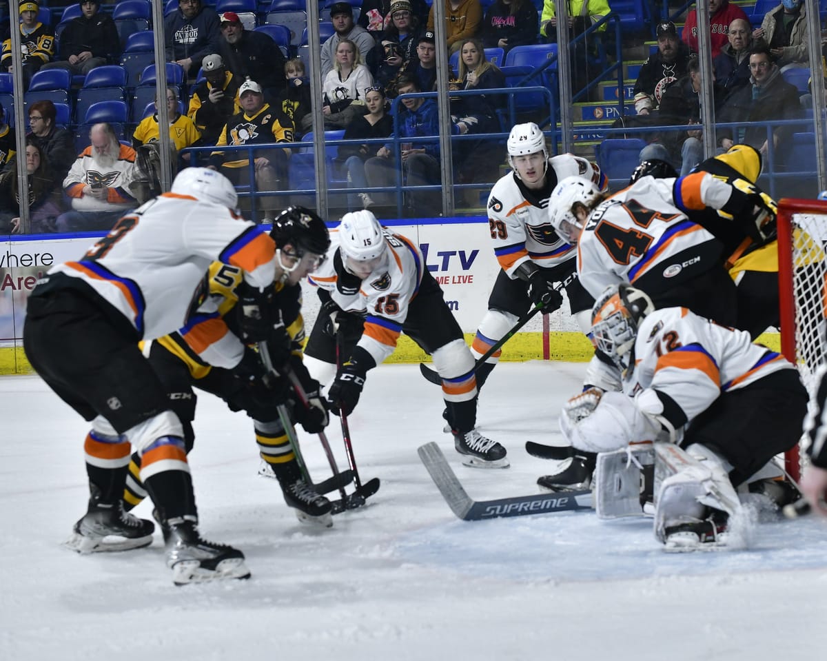GAME STORY: Lehigh Valley - 3 at W-B/Scranton - 2 (SO) 2/23/22