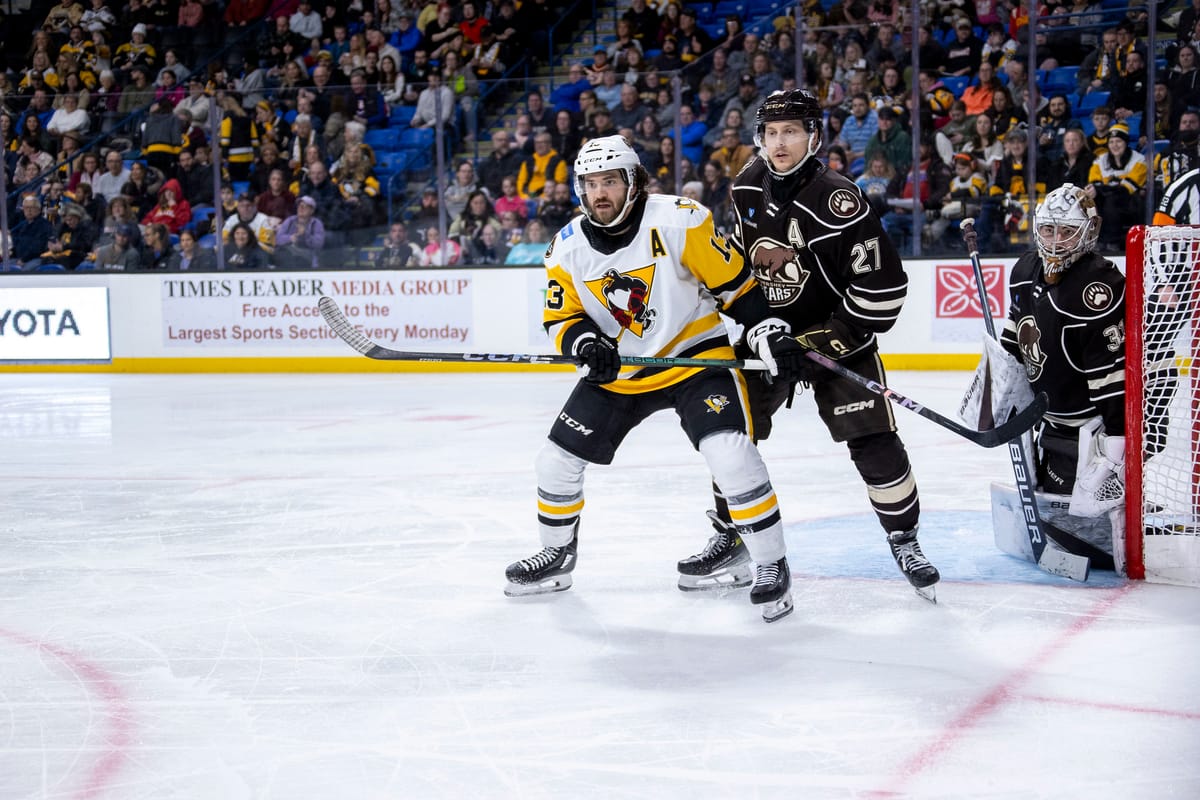 Game Story: W-B/Scranton - 1 at Hershey - 4 (2/23/24)