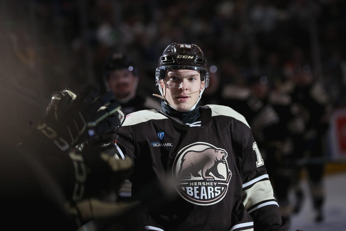 Game Story: W-B/Scranton - 4 at Hershey - 5 (OT) 3/1/25