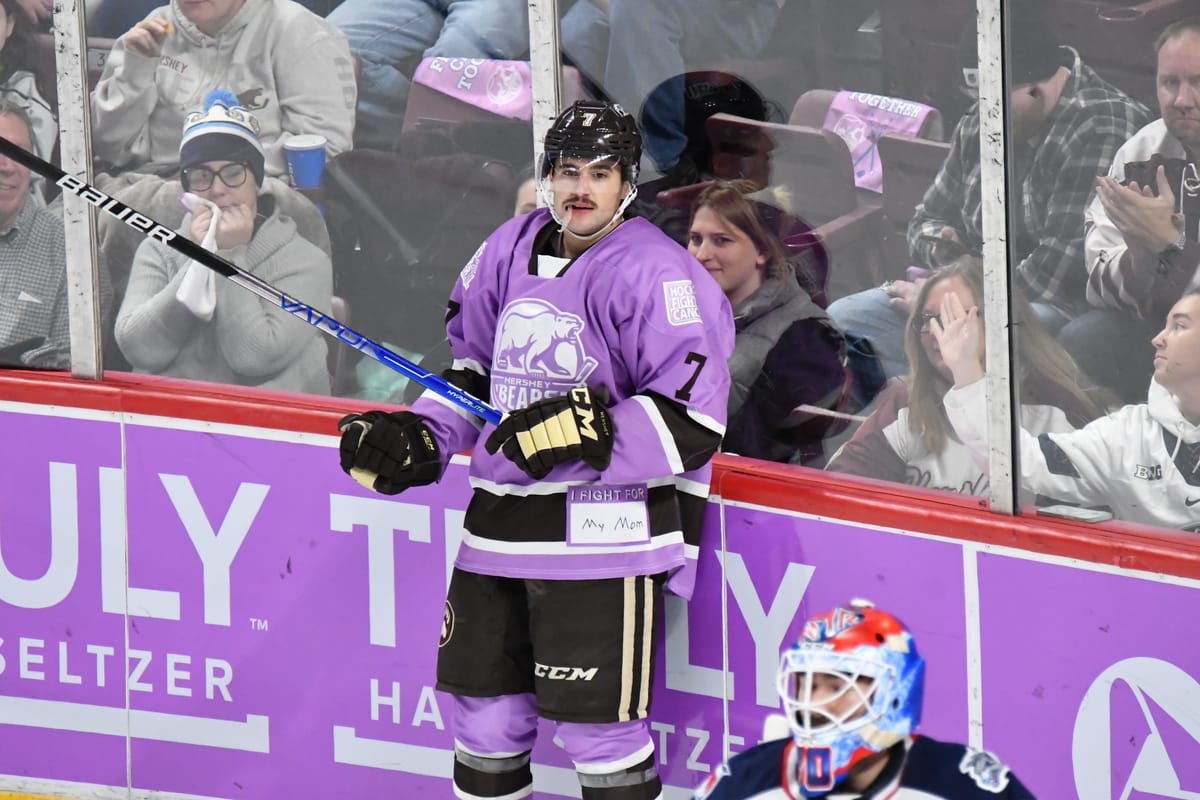 Hockey Fights Cancer Night More Than Just 'Another' Game For Hershey's Anas