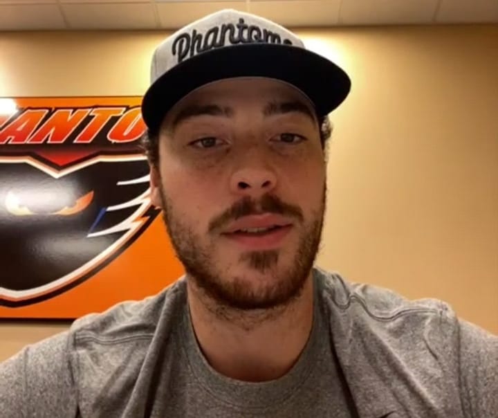 Laczynski Eager To Begin Pro Career With Phantoms