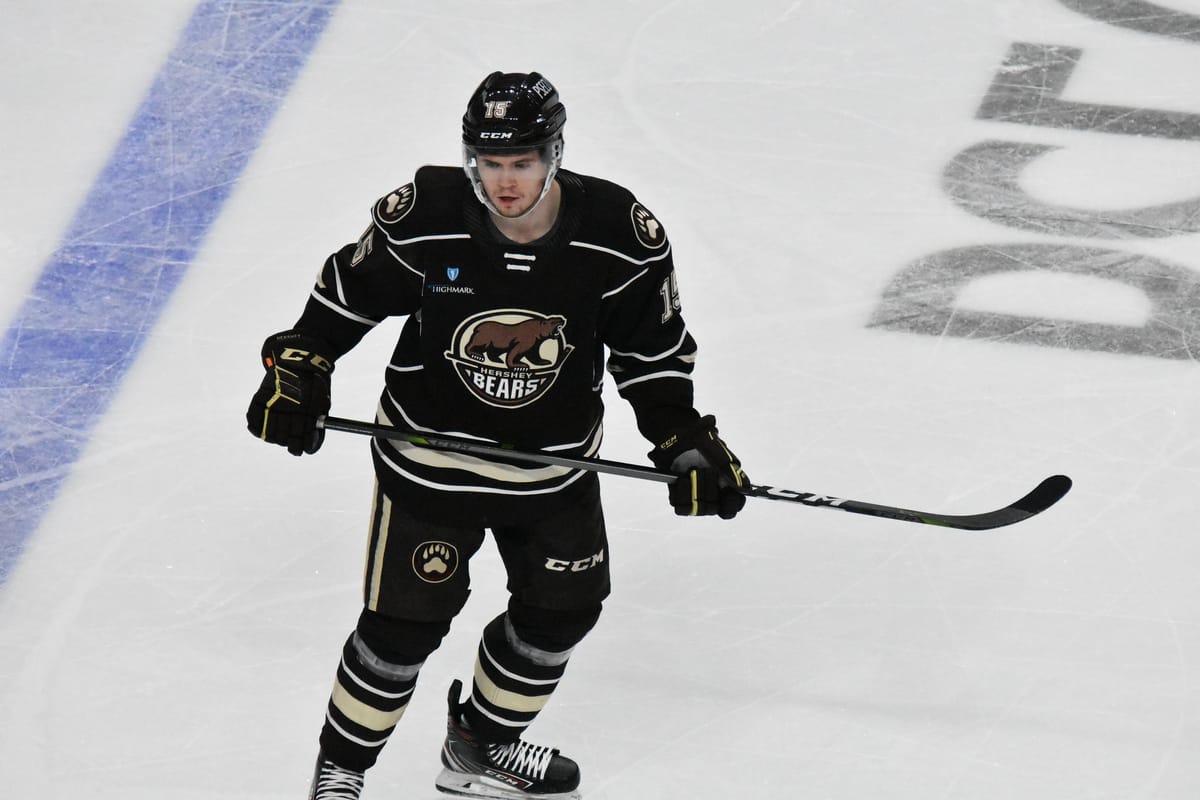 McMichael Making The Most of His AHL Time With Hershey