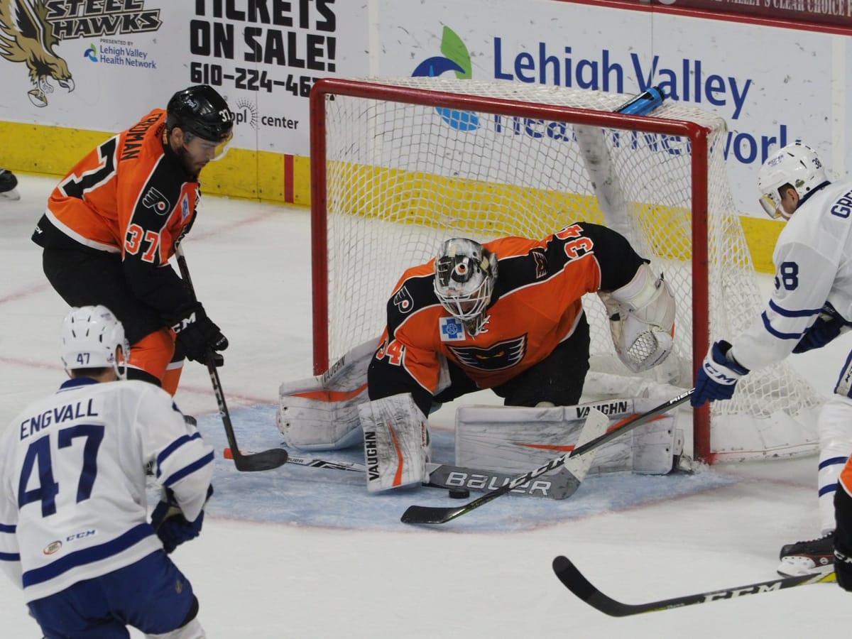 On The Brink - Marlies Maul Phantoms To Take Commanding 3-0 Series Lead