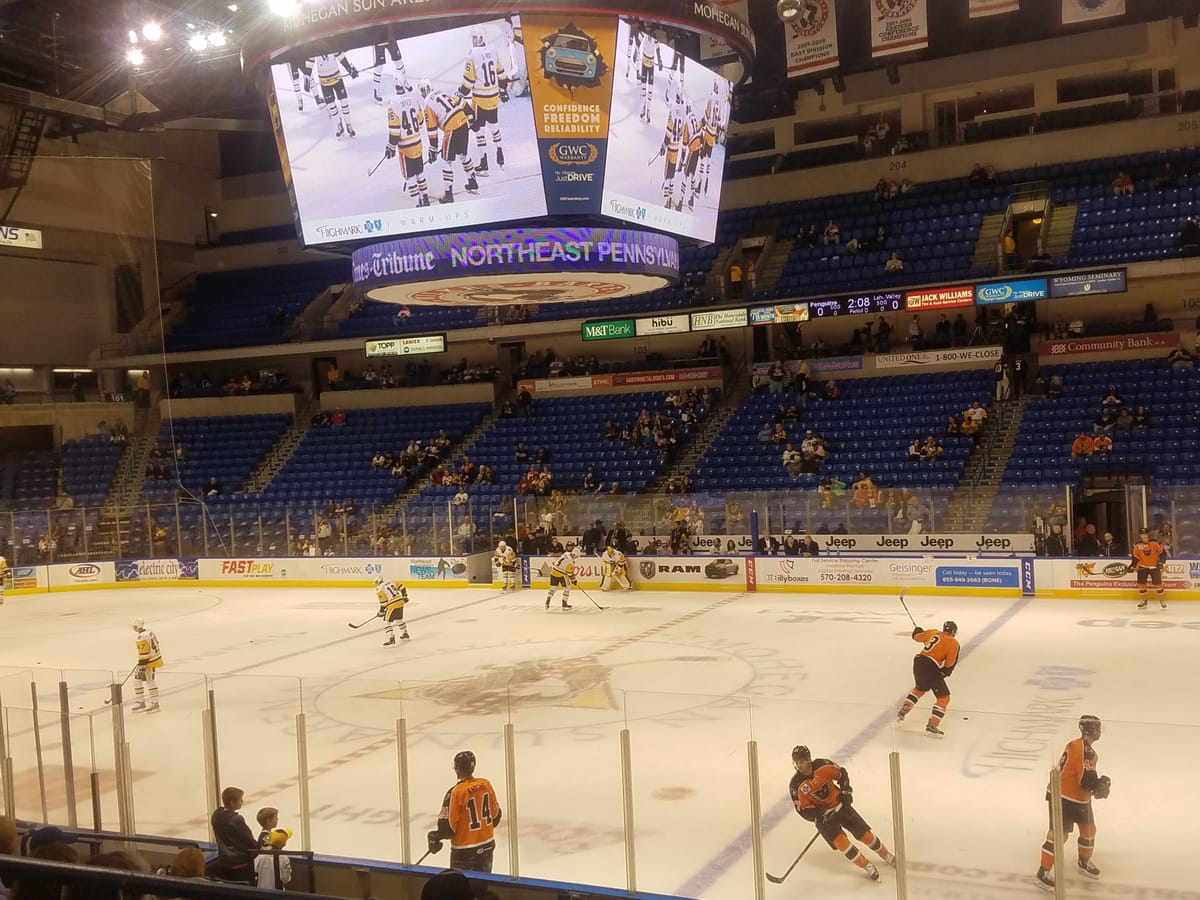 Penguins Shutout Phantoms