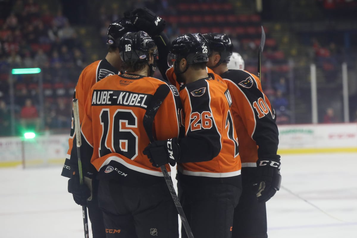 Phantoms Post-Game EXTRA -> Game 8: Lehigh Valley - 4 at Binghamton - 1