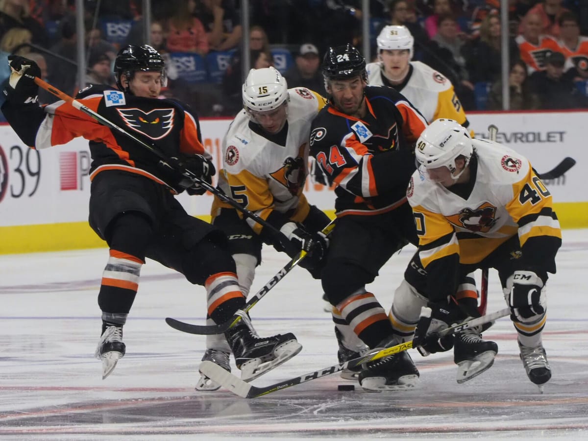 Phantoms Shutout By Penguins... Again