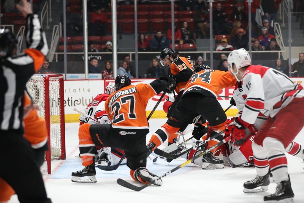 PHOTO: Lehigh Valley - 2 at Charlotte - 5 (2/23/19)