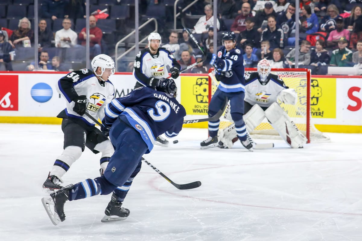 Rookie Leon Gawanke Emerging as a 'Prospect To Watch' for Moose