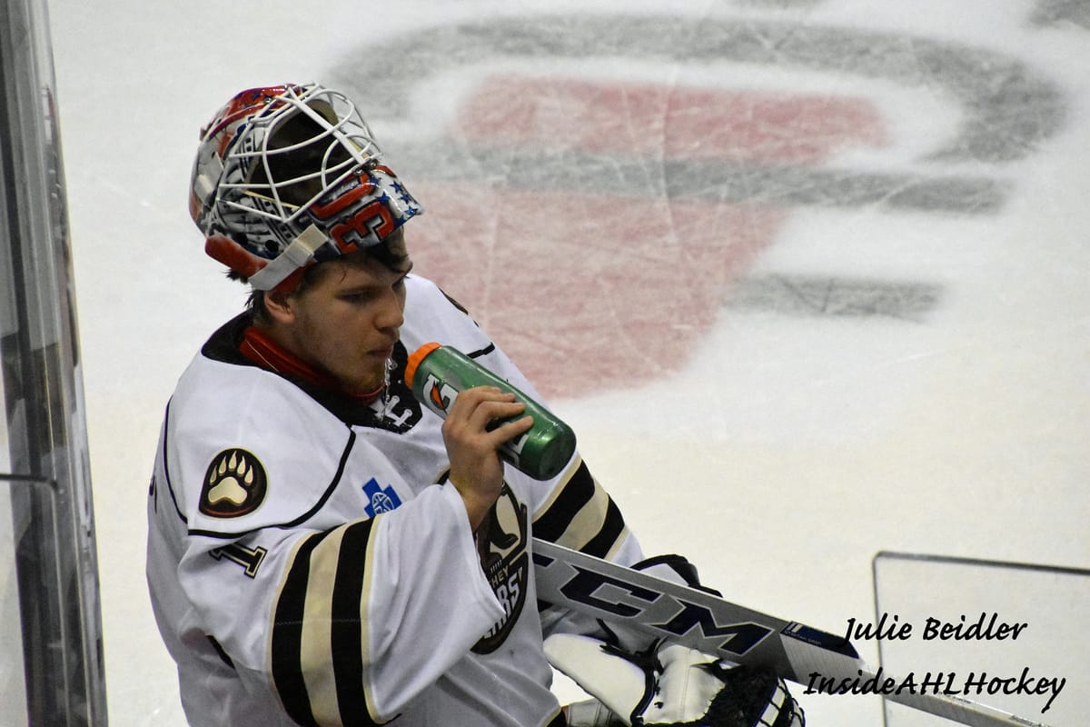 Samsonov Adapting to the AHL With Hershey Bears