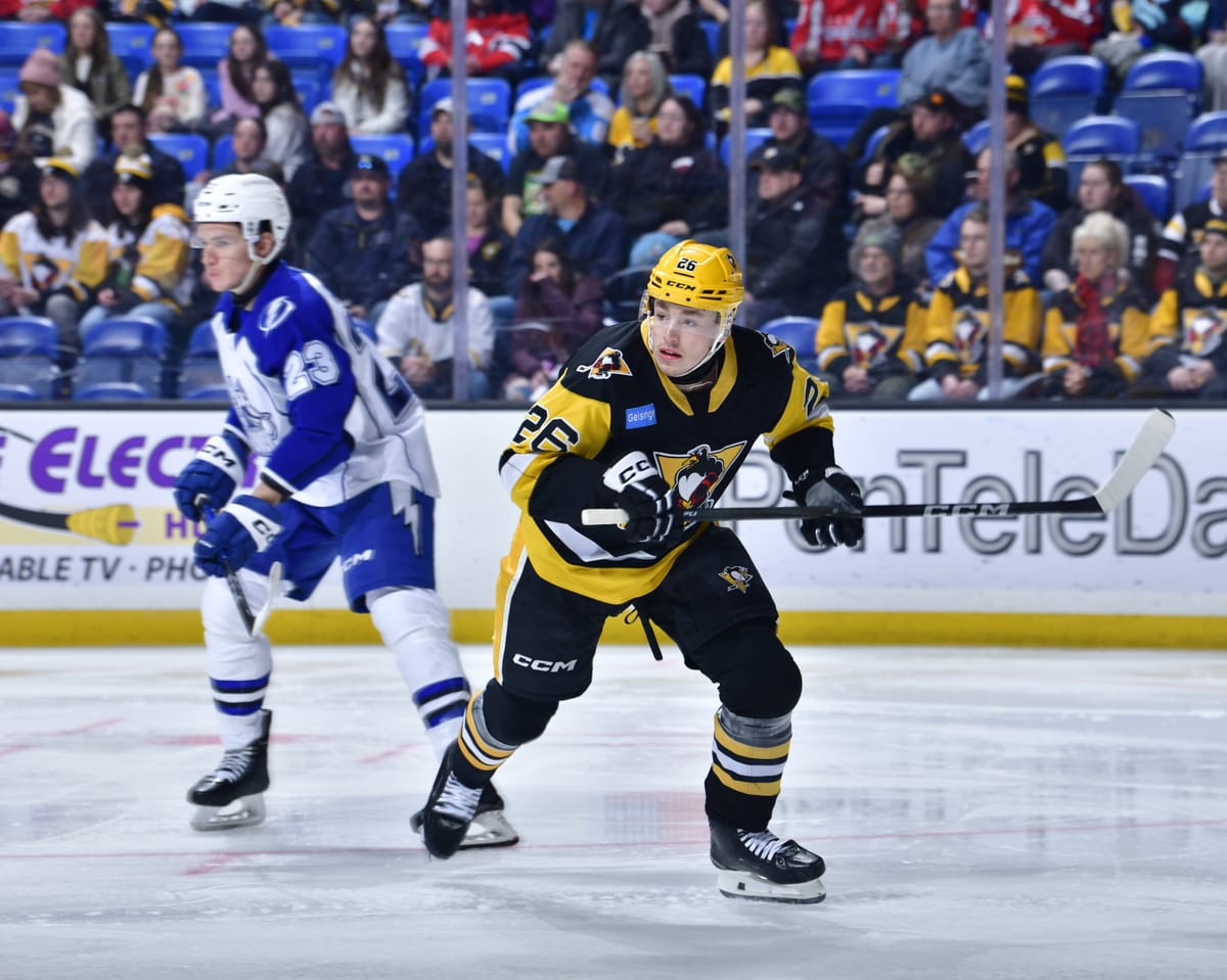 Broz Injury Update Affects AHL Penguins Center Depth