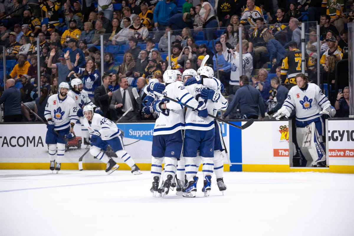 2026 Calder Cup Playoffs: Game 2, Toronto - 2 at W-B/Scranton - 1 (OT) 5/29/26