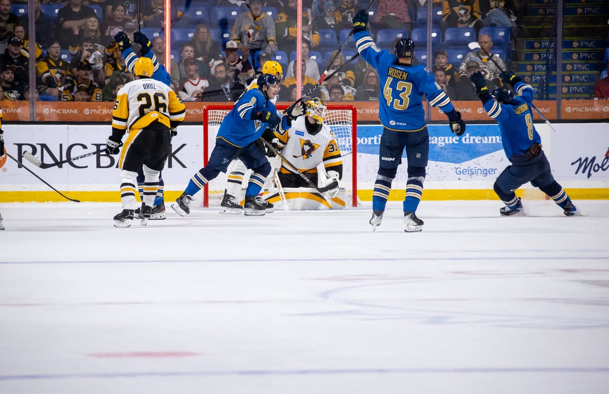 Game Story: Springfield - 3 at W-B/Scranton - 2 (OT) 10/3/26